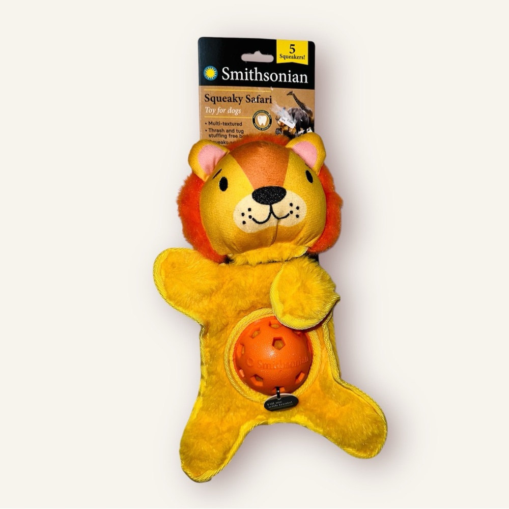 New Smithsonian Dog Toy